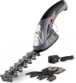 Powerplus POWEG4500 Gras-/Heggenschaar Accu - 7.2V - Snoeien En Knippen - Zwaardlengte 83/120mm - Mesafstand 8mm - Incl. 1,5Ah Accu En Lader - Haagschaar Voor Tuinonderhoud