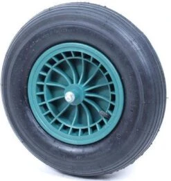 Tuingereedschap 11 Kruiwagen Wiel 4.00 - 8 Luchtband Lijnprofiel - Asdiameter 20mm