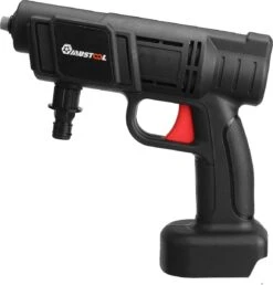 Merkloos Elektrische Accu-Hogedrukreiniger - 1.2mpa - Multifunctioneel Mondstuk - Draagbaar Oplaadbaar Snoerloos - Reinigingsspuitpistool - Met Rijke Accessoires - Voor Auto, Tuin, Terras, Raam - Zwart -Tuingereedschap 1148x1200