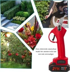 Elektrische Snoeischaar - Accu Snoeischaar - 2 Accu's - Professioneel - Tuinschaar -Tuingereedschap 1165x1200 1