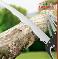 Gardebruk Takkenzaag Telescopisch - 2in1 Zaag & Snoeischaar - Oranje -Tuingereedschap 1189x1200 7