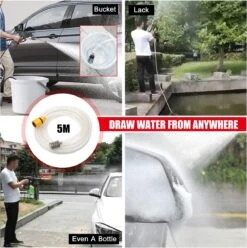 BOTC Universal Hogedrukreiniger - Draagbaar - Auto Wasmachine - Hogedrukreiniger -Tuingereedschap 1196x1200