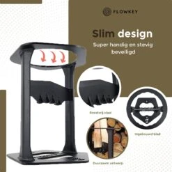 Flowkey® Houtklover XL - Houtsplijter Bijl - Houtkliever Kloofwig Gietijzer - Voor Hout & Aanmaakhout - Inclusief Gratis Hamer -Tuingereedschap 1199x1200 11