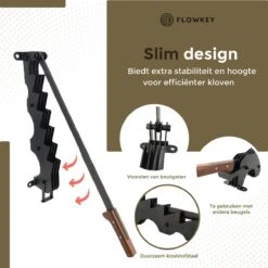 Flowkey® Houtklover XL - Houtsplijter Bijl - Houtkliever Kloofwig Gietijzer - Voor Hout & Aanmaakhout - Inclusief Gratis Bevestigingsset -Tuingereedschap 1199x1200 6