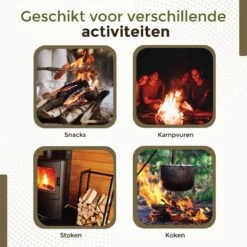 Flowkey® Houtklover XL - Houtsplijter Bijl - Houtkliever Kloofwig Gietijzer - Voor Hout & Aanmaakhout - Inclusief Gratis Bevestigingsset -Tuingereedschap 1199x1200 9