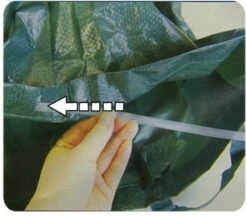 Benson Tuinafval Zak Heavy Duty 110 Liter – 70x45cm | Puinzak | Grote Zak Voor Het Opslaan Van Bladeren Takken En Afval -Tuingereedschap 1200x1052