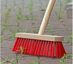 Synx Tools Harde Bezem Rood- Tuinbezem -Nylon - 30 Cm - Straatbezem - Bezems - Besem Veger - Buiten Bezem Met Steel 150 Cm - Schoonmaakartikelen - Schrobborstels -Tuingereedschap 1200x1057 1