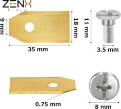 Titanium Robot Grasmaaier Mesjes Voor Husqvarna Automower, Gardena Robotmaaiers -Tuingereedschap 1200x1076 2