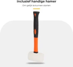 Maatworkz - Houtklover + Hamer - Houtsplijter - Houtkliever - Houtklover Voor Aanmaakhout - Gietijzer - Zwart -Tuingereedschap 1200x1110 1