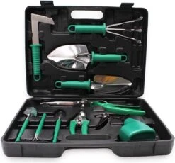 Tuingereedschap Set Tuinierset 10 Delig - Snoeischaar Tuinschaar Bloemenschaar Tuinschepje Plantenspuit Handhark -Tuingereedschap 1200x1115
