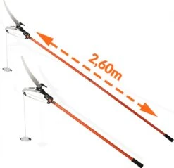 Gardebruk Takkenzaag Telescopisch - 2in1 Zaag & Snoeischaar - Oranje -Tuingereedschap 1200x1160 3