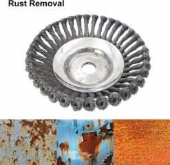 Merkloos Onkruidborstel - Voegenborstel - Elektrisch - Bosmaaier - Staalborstel - Universeel - 20cm -Tuingereedschap 1200x1161