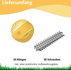 Titanium Robot Grasmaaier Mesjes Voor Husqvarna Automower, Gardena Robotmaaiers -Tuingereedschap 1200x1174 4