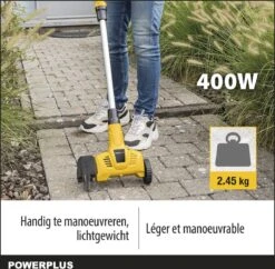 Powerplus POWXG6650 Onkruidkrabber - 110mm - 400w - Molecule -Tuingereedschap 1200x1177 10