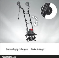 Powerplus POWEG7010 Tuinfrees - 1050W - Werkbreedte 320mm - Werkdiepte Max. 220mm - Incl. 4 Messen -Tuingereedschap 1200x1179 13