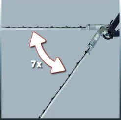 Einhell Telescoop Heggenschaar GC-HH 9048 (900 W - Snijkop Kantelbaar - Metalen Tandwielaandrijving - Telescopische Geleidesteel 50 Cm Verlengbaar - Extra Verstelbare Handgreep - Inclusief Draagriem) -Tuingereedschap 1200x1184 3