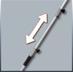 Einhell Telescoop Heggenschaar GC-HH 9048 (900 W - Snijkop Kantelbaar - Metalen Tandwielaandrijving - Telescopische Geleidesteel 50 Cm Verlengbaar - Extra Verstelbare Handgreep - Inclusief Draagriem) -Tuingereedschap 1200x1184 6