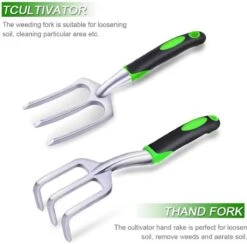 Tuinierset 51 Delig Met Gereedschapsmand - Inclusief Tuinschaar, Handschep, Handhark, Plantenspuit, Haakvormige Voegenkrabber, Bloemenschepje, Bloemenschaar, Grasschaar En Heggenschaar -Tuingereedschap 1200x1186 5