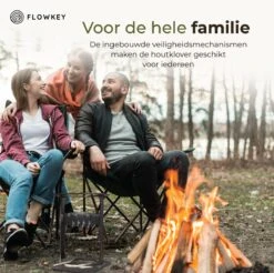 Flowkey® Houtklover XL - Houtsplijter Bijl - Houtkliever Kloofwig Gietijzer - Voor Hout & Aanmaakhout - Inclusief Gratis Hamer -Tuingereedschap 1200x1193 9