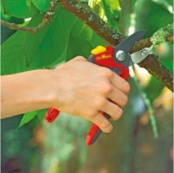 WOLF-Garten Snoeischaar "Premium Plus" RS 4000 - Aambeeld - Max. Knipdiameter 25 Mm - Links- En Rechtshandige - Softinleg Handgreep - Snijhoek 30° - Voor Grote Handen - Vervangbare Messen En Aambeeld -Tuingereedschap 1200x1195 5