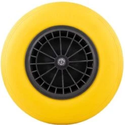 Merkloos Kruiwagenwiel Anti Lek - 4.80/4.00-8 - Massief PU Band - Lekvrij Wiel Met 130mm As - Kruiwagenband 4.80/400 Voor Kruiwagen -Tuingereedschap 1200x1196 1