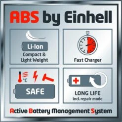 Einhell Accu Bladblazer GE-CL 18 Li E Kit (1x2,0Ah) Power X-Change (Li-Ion - 18 V - 12000 Min-1 - 210 Km/h Blaasluchtstroom - Incl. 2,0 Ah Accu En Lader) -Tuingereedschap 1200x1199 1