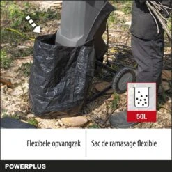 Powerplus POWEG5011 Elektrische Hakselaar Versnipperaar - 2400W - Max. Ø40mm - Incl. Duwstok, Wielen En 50L Opvangzak - Heggen, Bomen En Haag - Tuinonderhoud -Tuingereedschap 1200x1200 114