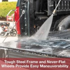 Powertech Professionele Hogedrukreiniger Op Benzine - 6.5 PK - 3600 PSI - 220 Bar - Hogedrukreiniger Auto - Terrasreiniger - Oppervlaktereiniger - Autoreiniger - Zwembadreiniger - 5 Snelkoppelstukken- Zwart / Rood -Tuingereedschap 1200x1200 152