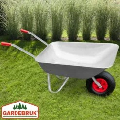 Gardebruk Kruiwagen 80 Liter – Belastbaarheid 100 Kg - Zilver -Tuingereedschap 1200x1200 18