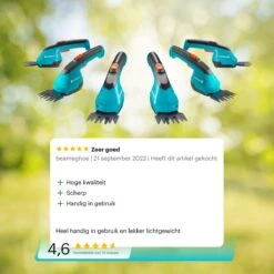 GARDENA AccuCut Li - Grasschaar - 8 Cm Maaibreedte -Tuingereedschap 1200x1200 235