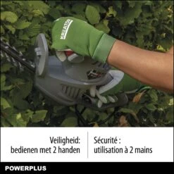 Powerplus POWEG40100 Elektrische Heggenschaar - 550W - Snoeien En Knippen - Zwaardlengte 560mm - Mesafstand 16mm - Haagschaar Voor Tuinonderhoud -Tuingereedschap 1200x1200 258