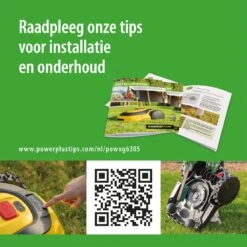 Powerplus POWXG6305 Robotmaaier - 18V - Voor Gazons Tot Ca. 500m² - Maaibreedte 180mm - Incl. Laadstation En Accessoires -Tuingereedschap 1200x1200 395