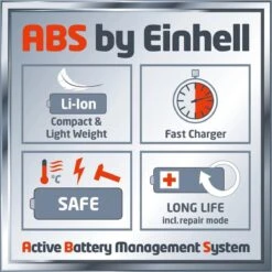 Einhell Accu Bladblazer GE-CL 18 Li E Kit (1x2,0Ah) Power X-Change (Li-Ion - 18 V - 12000 Min-1 - 210 Km/h Blaasluchtstroom - Incl. 2,0 Ah Accu En Lader) -Tuingereedschap 1200x1200 40