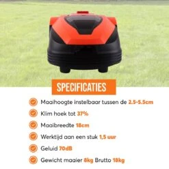 Zoef Robot Robotmaaier Dirk Met APP <600 M2 -Tuingereedschap 1200x1200 421