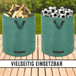 Gardebruk Tuinafvalzak - 2 Stuks 280L – 77x67cm/Opvouwbaar - Groen -Tuingereedschap 1200x1200 46