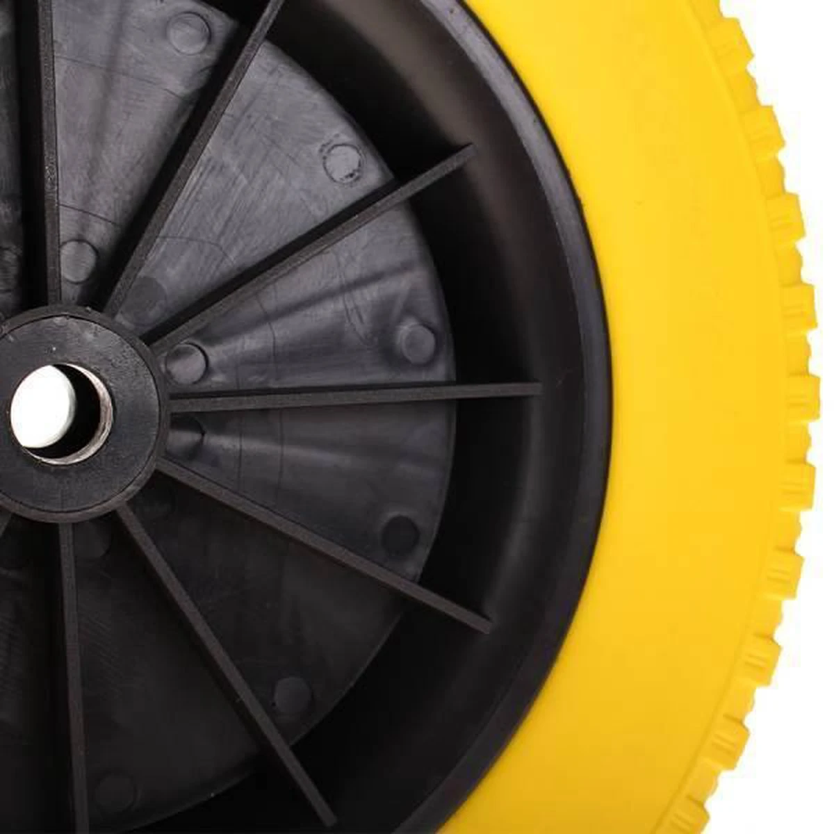 Benson ES Kruiwagenwiel 39cm Anti Lek Flex Lite Premium Zonder As 4 Benson ES Kruiwagenwiel 39cm Anti Lek Flex Lite Premium Zonder As - Afbeelding 4