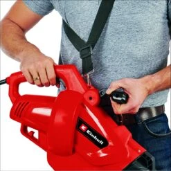 Einhell Elektrische Bladblazer GC-EL 3024 E (blazen, Zuigen & Versnipperen, Zuigbuis Ø75 Mm, Zuigkracht 650 M³/h, Hakselfunctie 10:1, Blaassnelheid 240 Km/h, Opvangzak 40 L) -Tuingereedschap 1200x1200 53