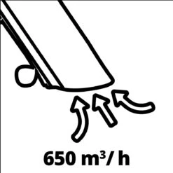 Einhell Elektrische Bladblazer GC-EL 3024 E (blazen, Zuigen & Versnipperen, Zuigbuis Ø75 Mm, Zuigkracht 650 M³/h, Hakselfunctie 10:1, Blaassnelheid 240 Km/h, Opvangzak 40 L) -Tuingereedschap 1200x1200 54