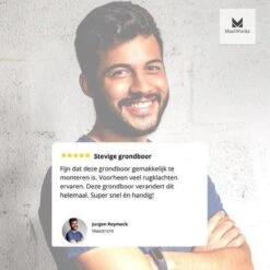 MaatWorkz - Grondboor - 25 CM - Boormachine - Bollenplanter - Moestuin - Palenboor - Boor - Tuin -Tuingereedschap 1200x1200 552