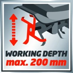 Einhell Accu Grondfrees GE-CR 30 Li-Solo Power X-Change (Li-Ion - 36 V - 30 Cm Werkbreedte - 20 Cm Werkdiepte - Robuuste Hakmessen - 2-punts Veiligheidsschakelaar - Zonder Accu En Lader) -Tuingereedschap 1200x1200 572