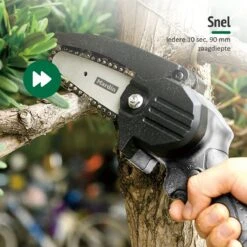 Mardin Mini Kettingzaag - Snoeizaag - Kettingzaag - Kettingzaag Electrisch Met 2 Accu - Inclusief Koffer - 1 Extra Accu - Grijs -Tuingereedschap 1200x1200 611