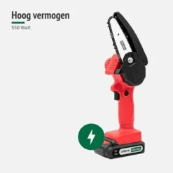 Mardin Mini Kettingzaag - Snoeizaag - Kettingzaag - Kettingzaag Electrisch Met 2 Accu - Inclusief Koffer - 1 Extra Accu - Rood -Tuingereedschap 1200x1200 622