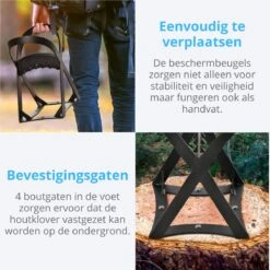 Zenzee - Houtklover - Houtsplijter - Houtkliever - Staal -Tuingereedschap 1200x1200 761