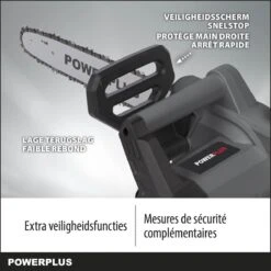 Powerplus POWEG10110 Elektrische Kettingzaag - 2200W - Zwaardlengte 400mm - Automatische Kettingsmering - Incl. 1x Ketting En 1x Zwaard -Tuingereedschap 1200x1200 773