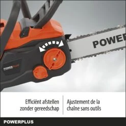 Powerplus Dual Power POWDPGSET33 Accu Kettingzaag - 40V - 30 Cm Zwaardlengte -2x20V Accu -1 X Lader -Tuingereedschap 1200x1200 806