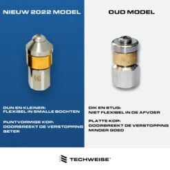 Techweise - Rioolslang Voor O.a. Kärcher - 15M - Met Roterende En Voorwaartse Kop -Tuingereedschap 1200x1200 892
