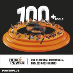 Powerplus Dual Power POWDPG75270 Bladblazer - Bladzuiger En -versnipperaar - Brushless - Blazen - Zuigen - Versnipperen - Excl. Accu En Lader - Incl. Opvangzak 45L -Tuingereedschap 1200x1200 98