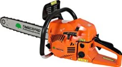 TIMBERPRO - Kettingzaag - 62 Cc - Benzine - Zwaardlengte 50 Cm - Met Transportzak - Met 2e Ketting -Tuingereedschap 1200x659 2