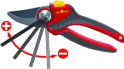 WOLF-Garten Snoeischaar "Premium Plus" RR 4000 - Max. Knipdiameter 22 Mm - Links- En Rechtshandige - Softinleg Handgreep - Snijhoek 30° - Voor Grote Handen - Vervangbare Messen -Tuingereedschap 1200x672 1