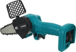 Merkloos Mini Accu Kettingzaag - 4 Inch Elektrische Boomzaag - Handkettingzaag - Met 2 Accu En 1 Oplader - Voor Tuinboom Ranch Bomen Snijden Hout- Blauw -Tuingereedschap 1200x817 6